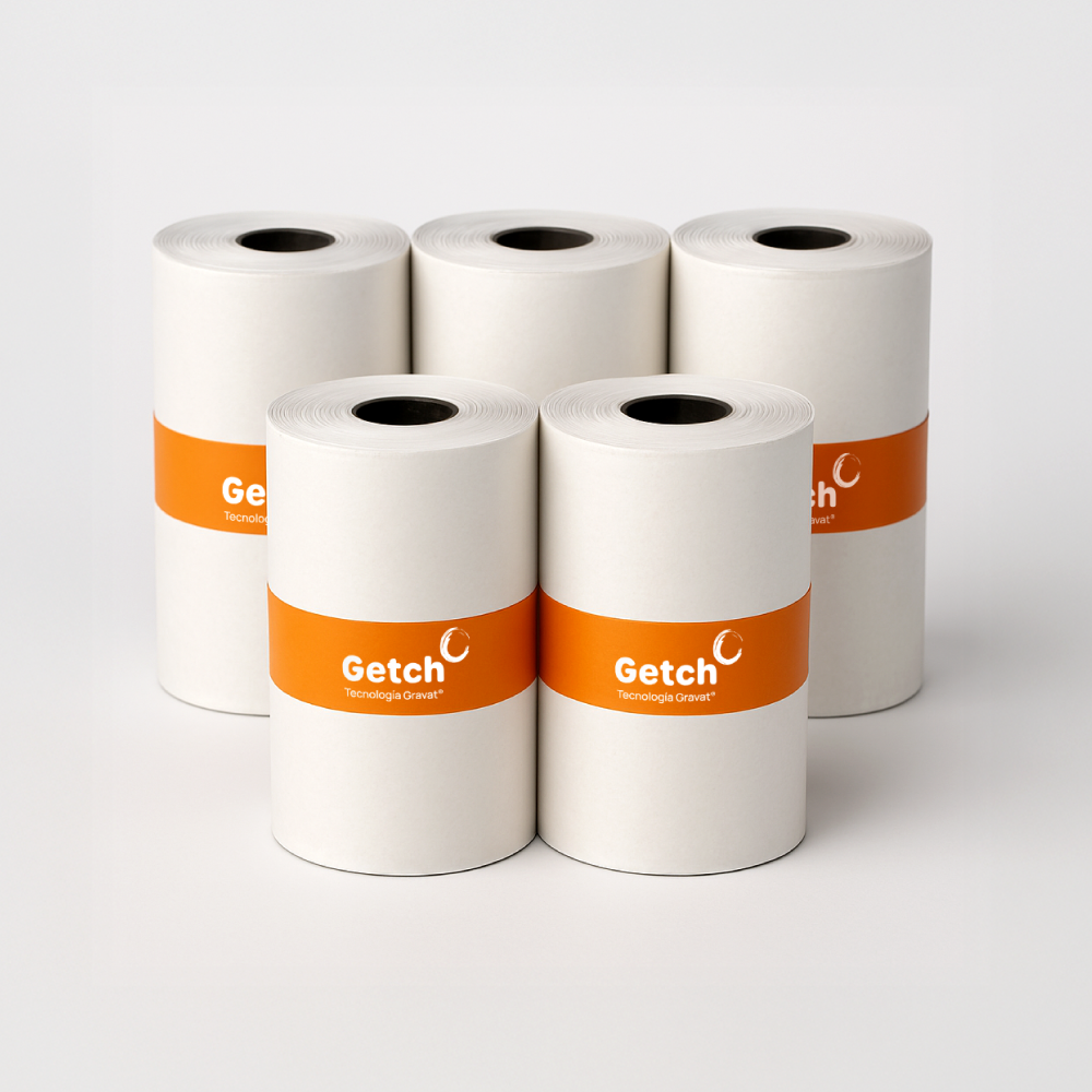 Pack 5 Rollos de Papel Térmico