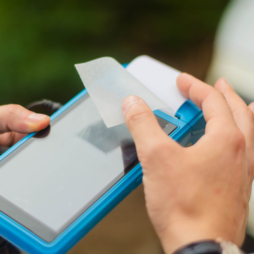 Pack 2 rollos de papel térmico para impresora