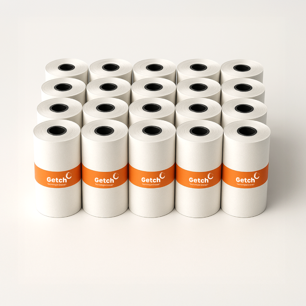 Pack 25 Rollos de Papel Térmico